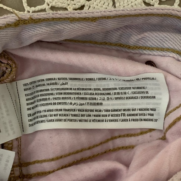 Abercrombie & Fitch | Purple rigid high rise mom jeans size 24 - Picture 8 of 9